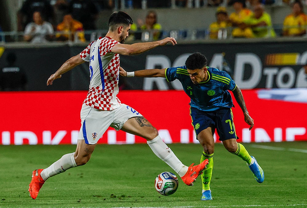 Croatia Vs Colombia International Friendly 2026 soccer match-Igor Matanovic