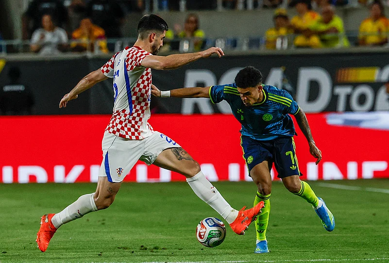 Croatia Vs Colombia International Friendly 2026 soccer match-Igor Matanovic