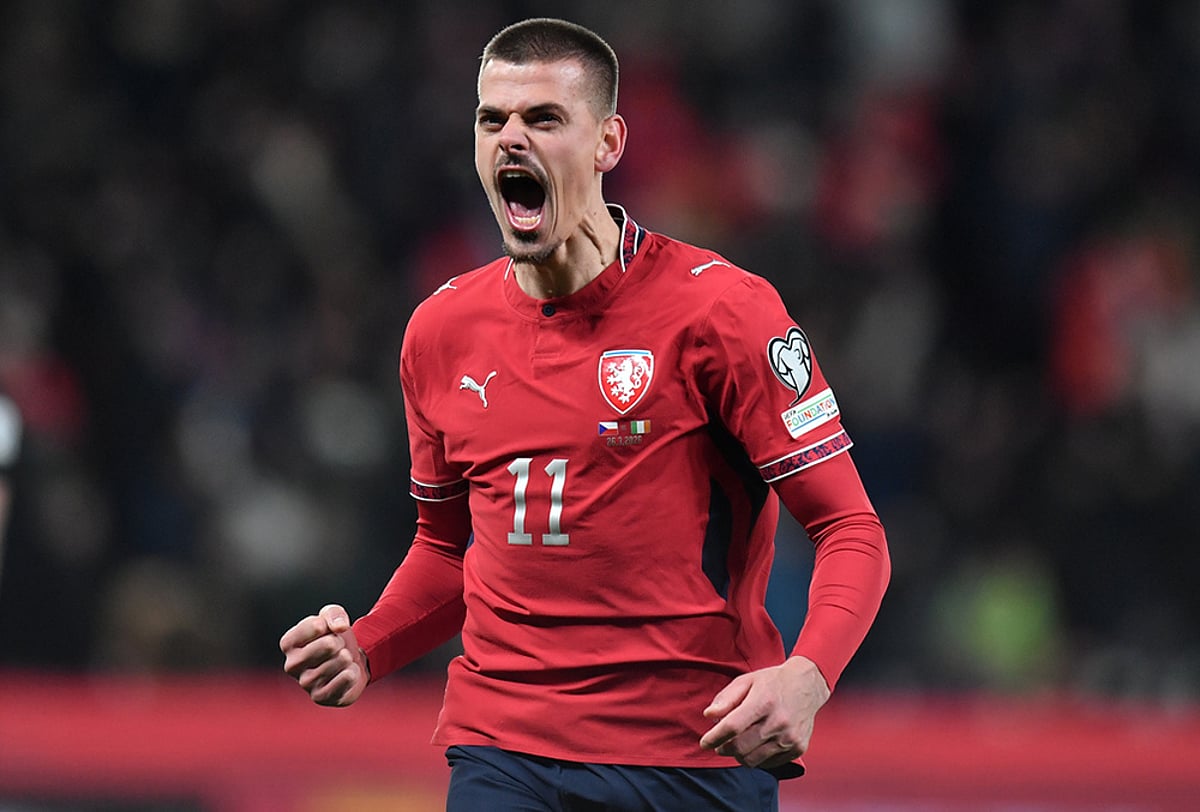 Czechia vs Ireland 2026 World Cup play-off match-Jan Kliment
