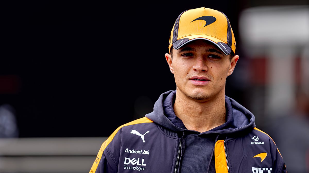 Lando Norris pictured at Suzuka - File