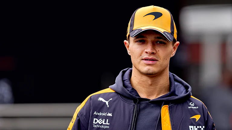 Lando Norris pictured at Suzuka - File