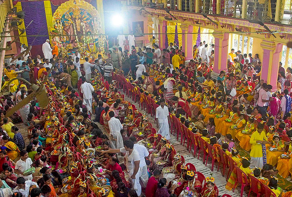 Kanya Pujan in Kolkata