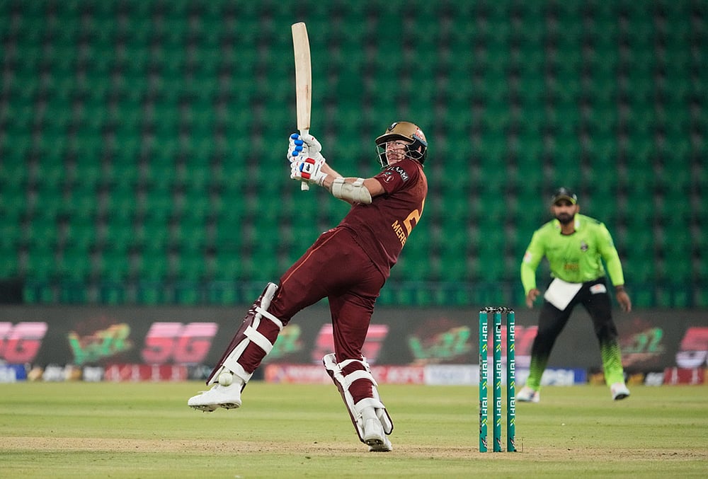 Lahore Qalandars Vs Hyderabad Kingsmen PSL 2026 photos-Riley Meredith