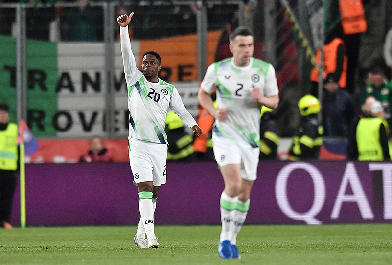 Czechia vs Ireland 2026 World Cup play-off match-Chiedozie Ogbene