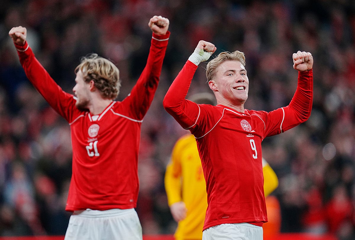 Denmark vs North Macedonia UEFA Playoff Semi-Finals-Morten Hjulmand
