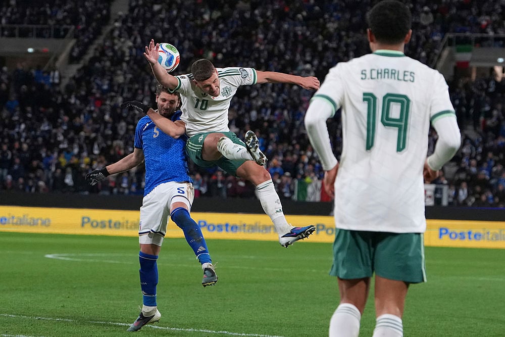 FIFA World Cup Qualifier: Northern Ireland vs Italy