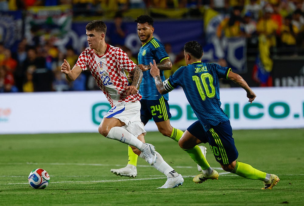 Croatia Vs Colombia International Friendly 2026 soccer match-Andrej Kramaric