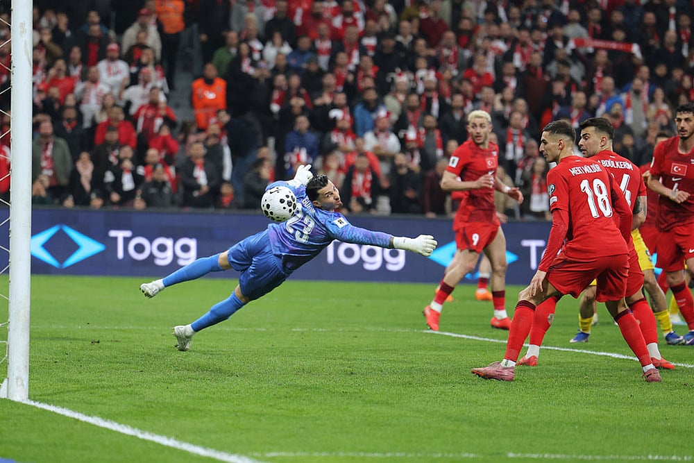 FIFA World Cup playoff semifinal soccer match: Turkey vs Romania