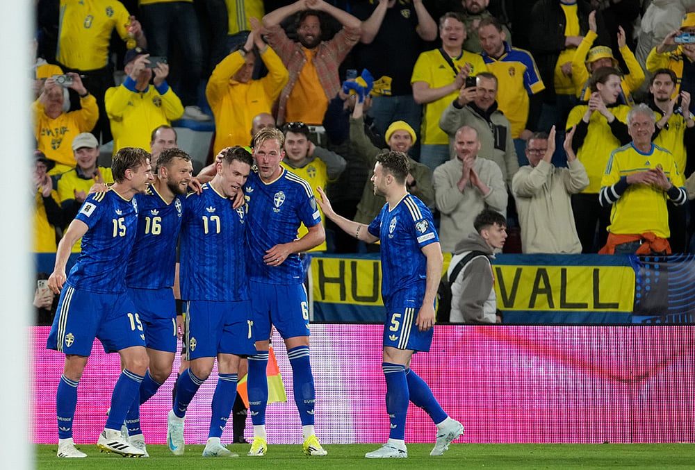 Ukraine Vs Sweden FIFA World Cup 2026 qualifiers match-Viktor Gyokeres