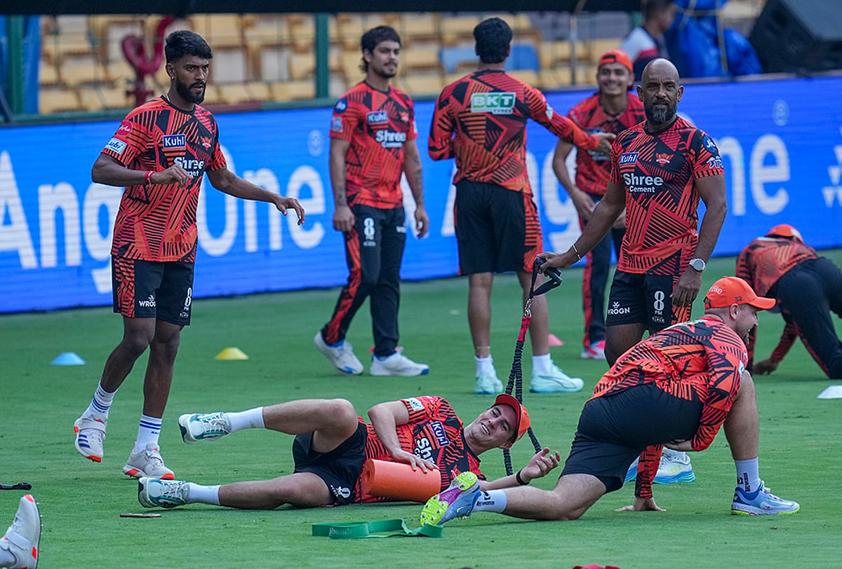 IPL 2026 SRH Practice Session-Pat Cummins