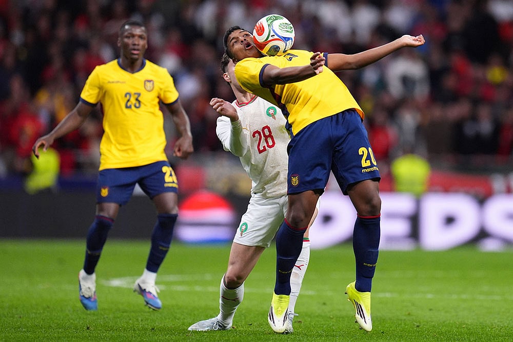 International Friendly Soccer Match: Ecuador vs Morocco