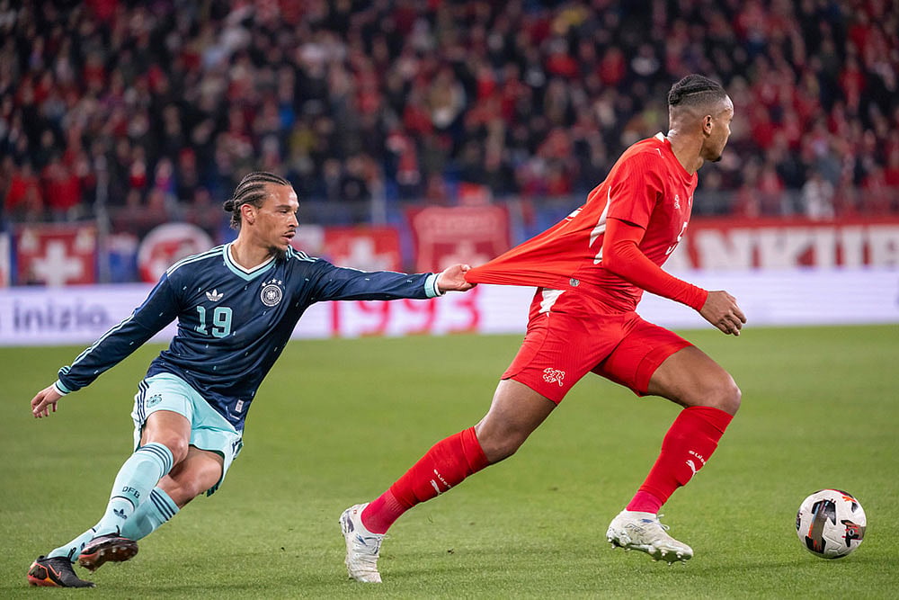 Friendly Soccer Match: Germany vs Switzerland