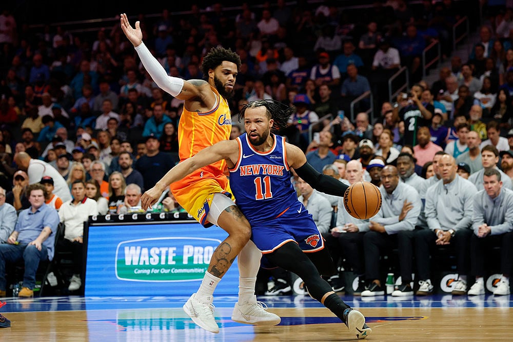 NBA Basketball Game: Charlotte Hornets Vs New York Knicks