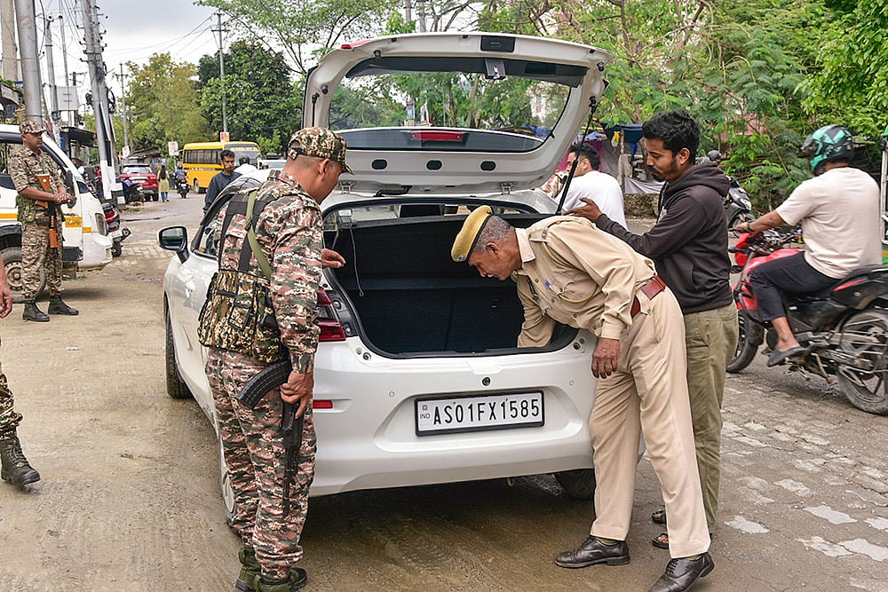 Assam polls: Security checks