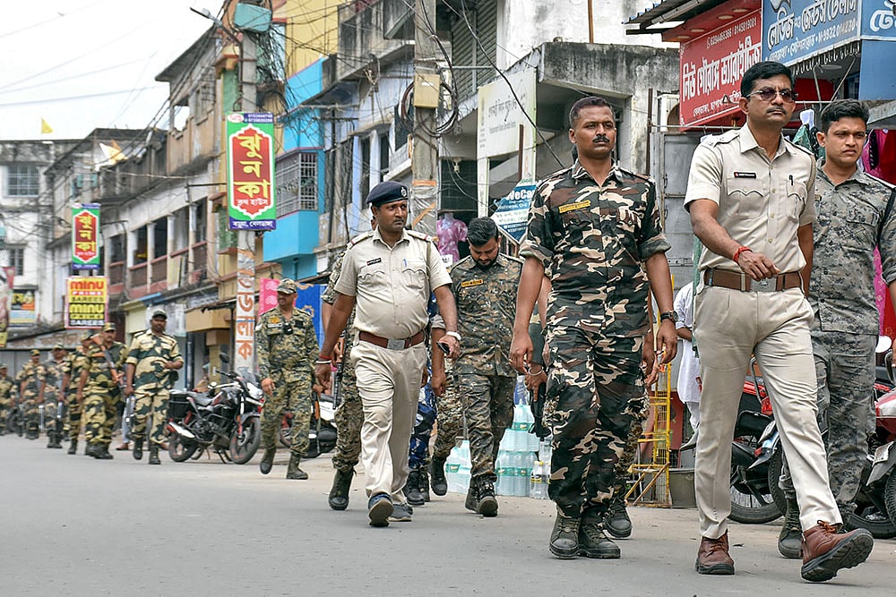 WB polls: Security checks
