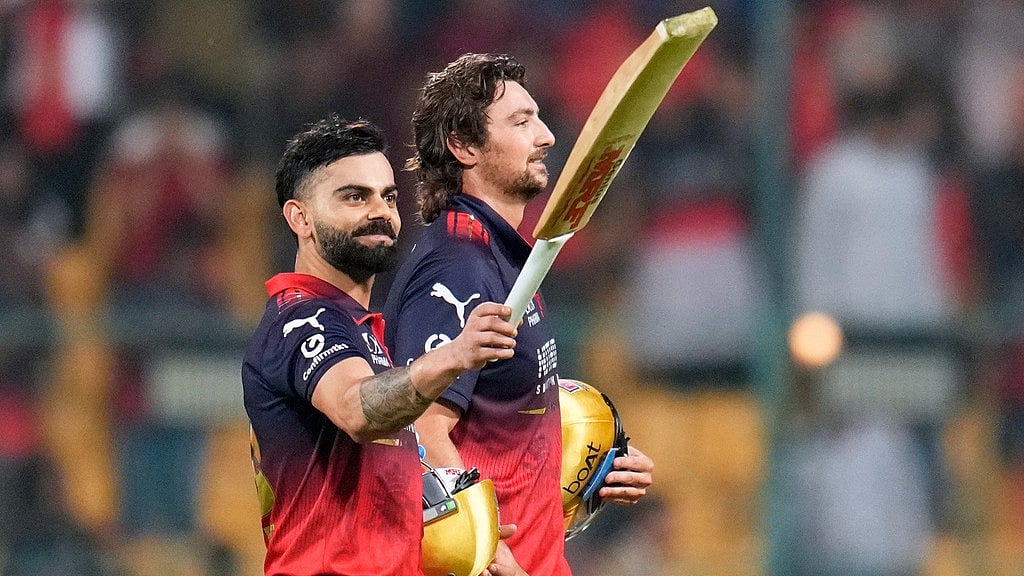 Royal Challengers Bengaluru vs SunRisers Hyderabad Indian Premier League 2026 virat kohli reaction