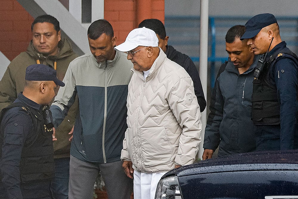 Nepals former PM Oli arrested