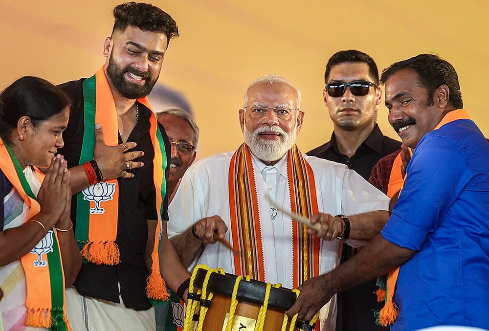 PM Modi in Kerala