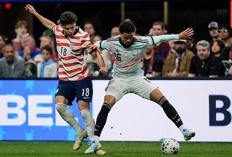 USA Vs Belgium FIFA International Friendly soccer- Koni De Winter