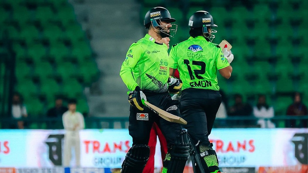 Lahore Qalandars batted first against Rawalpindiz in Karachi. - X/@lahoreqalandars