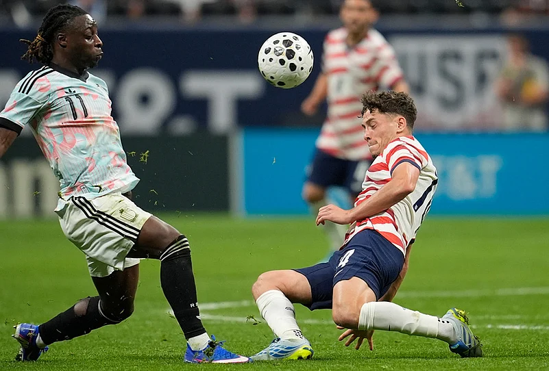 USA Vs Belgium FIFA International Friendly soccer- Sebastian Berhalter