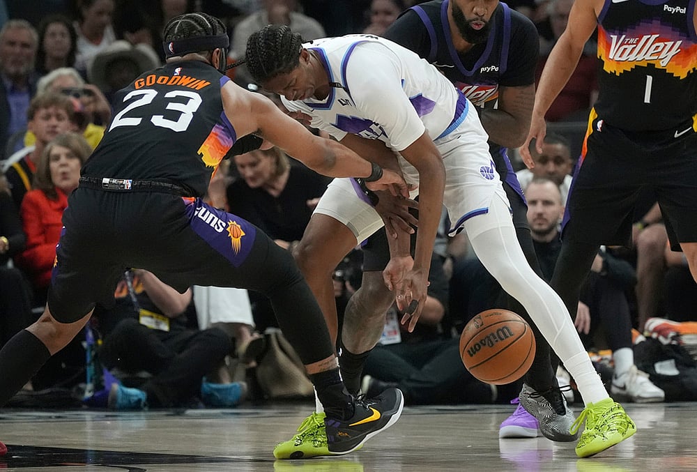 Phoenix Suns Vs Utah Jazz NBA basketball-Jordan Goodwin