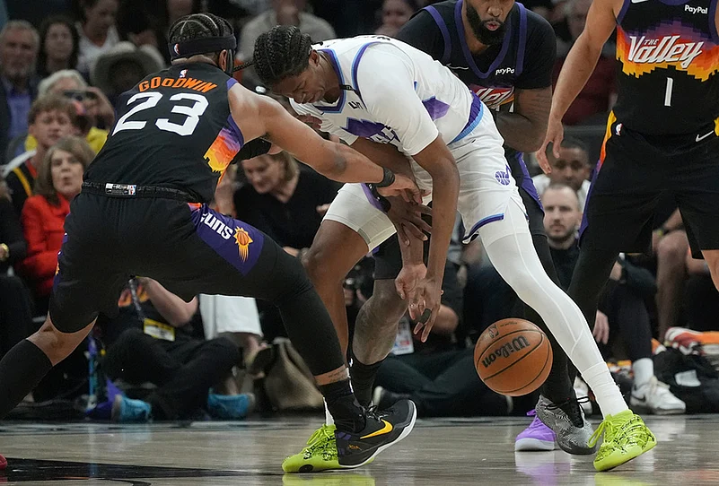 Phoenix Suns Vs Utah Jazz NBA basketball-Jordan Goodwin