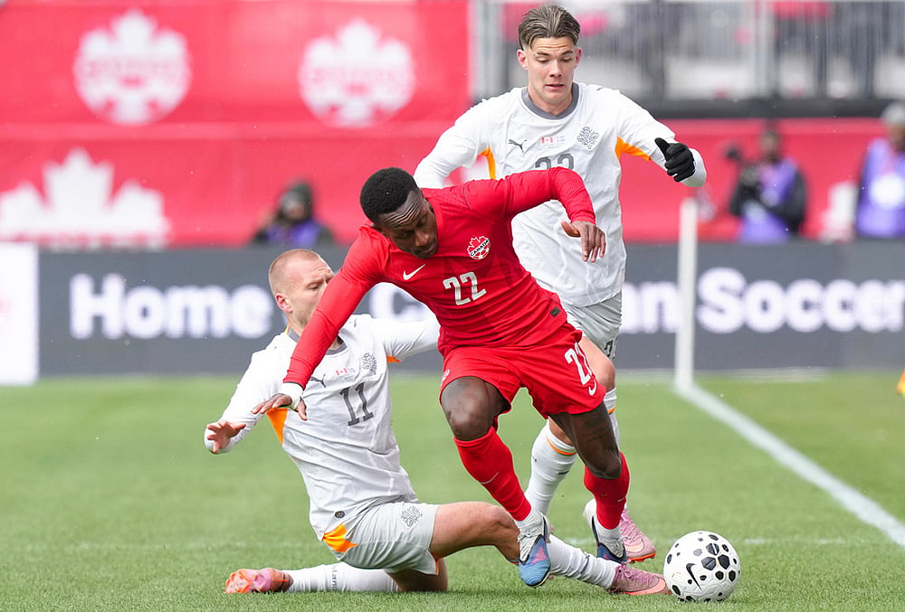 Canada vs Iceland FIFA International Friendly soccer-Richie Laryea