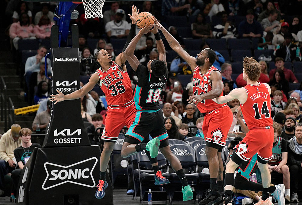 Memphis Grizzlies Vs Chicago Bulls NBA basketball-Olivier-Maxence Prosper