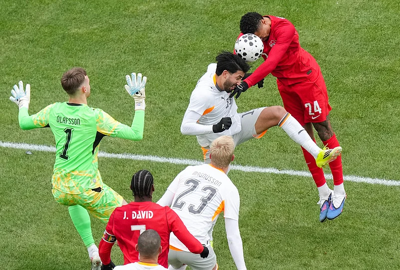 Canada vs Iceland FIFA International Friendly soccer-Daniel Jebbison