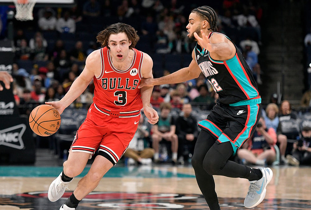 Memphis Grizzlies Vs Chicago Bulls NBA basketball-Josh Giddey