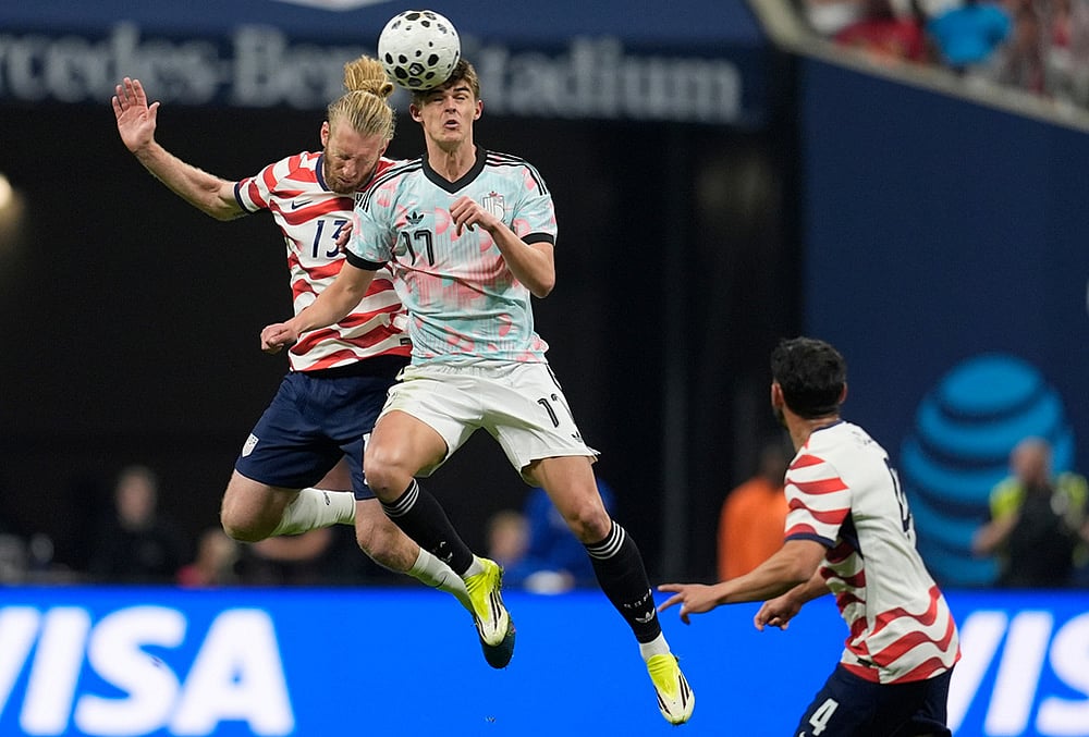 USA Vs Belgium FIFA International Friendly soccer-Tim Ream