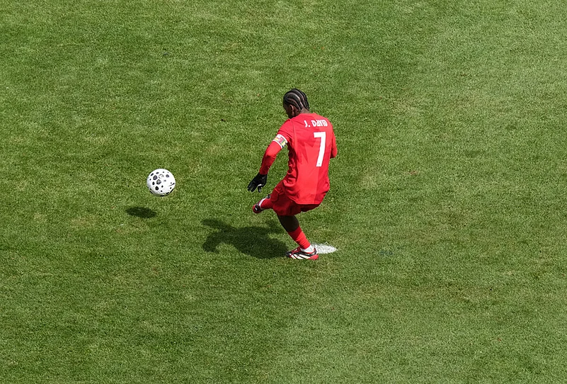 Canada vs Iceland FIFA International Friendly soccer- Jonathan David