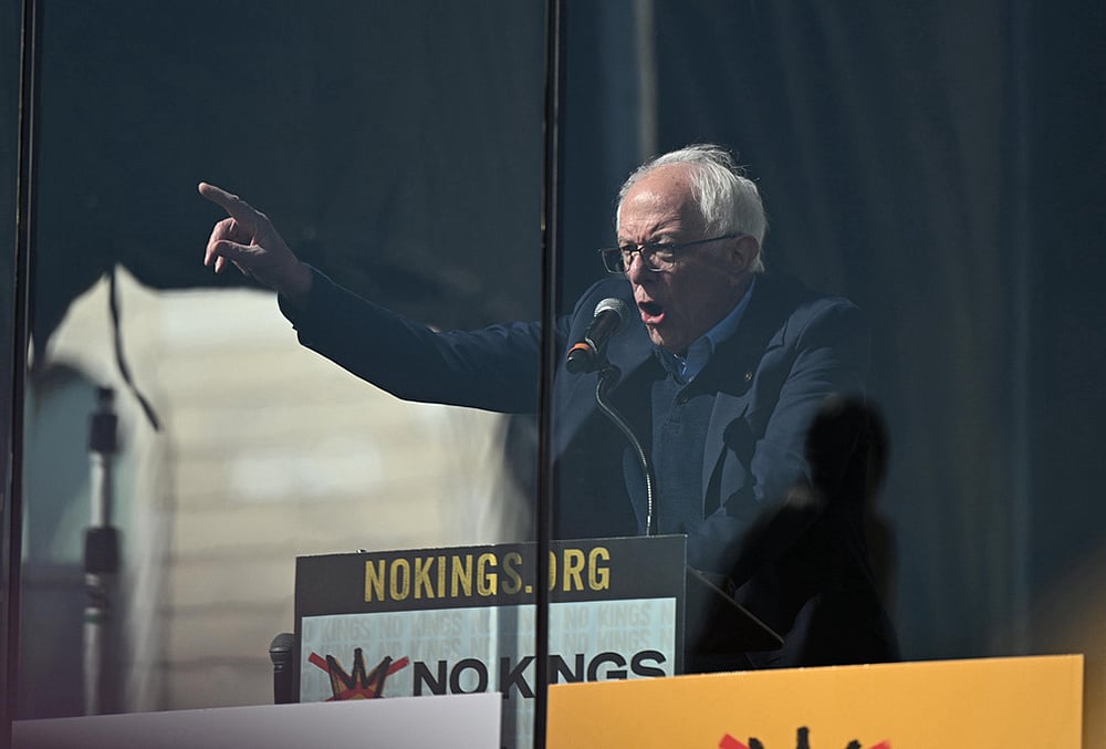 No Kings Protests in US-Sen. Bernie Sanders