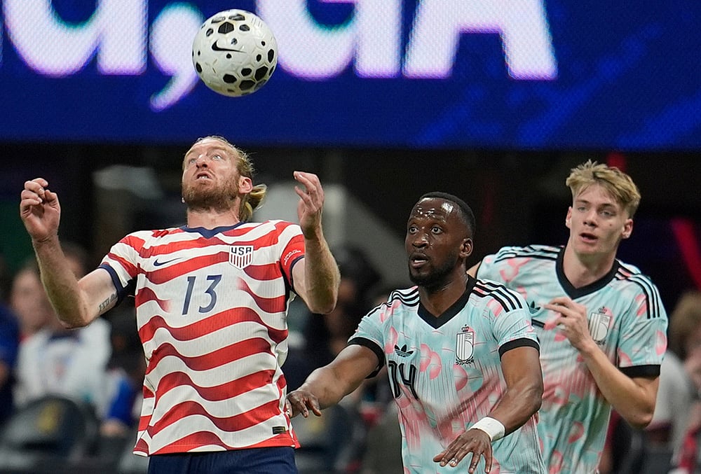 USA Vs Belgium FIFA International Friendly soccer-Tim Ream