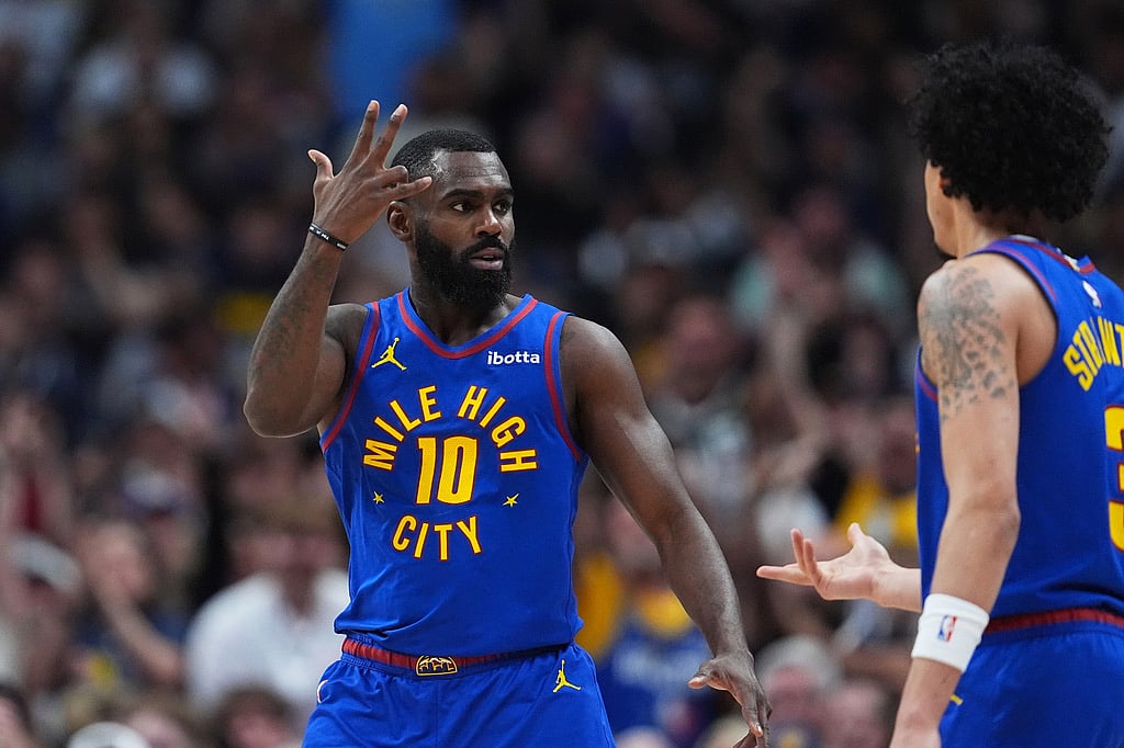 Denver Nuggets Vs Golden State Warriors NBA basketball-Tim Hardaway Jr