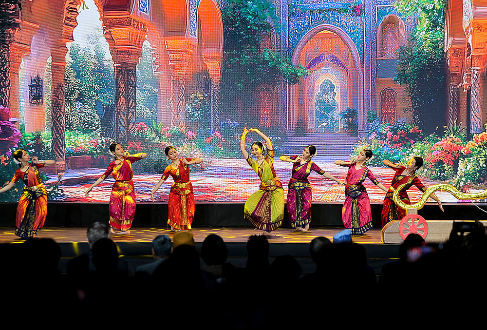 Performance of dance drama based on Ramayana in China
