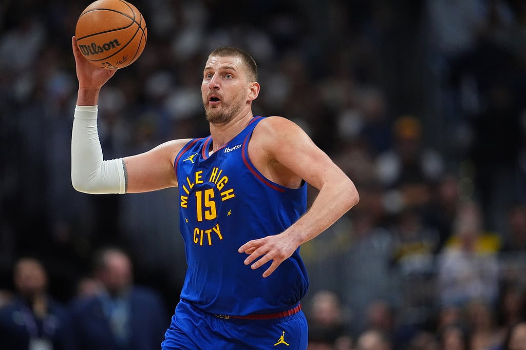 Denver Nuggets Vs Golden State Warriors NBA basketball-Nikola Jokić