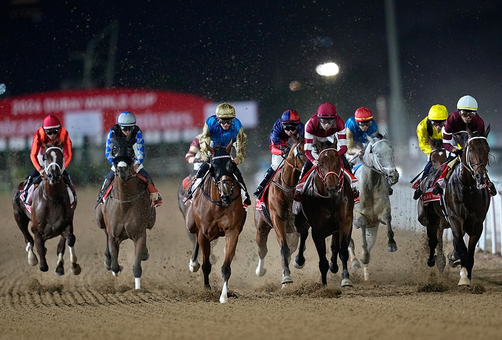 Glamour at the Dubai World Cup horse race but thinner crowds due to Iran war-jockey Jose Ortiz
