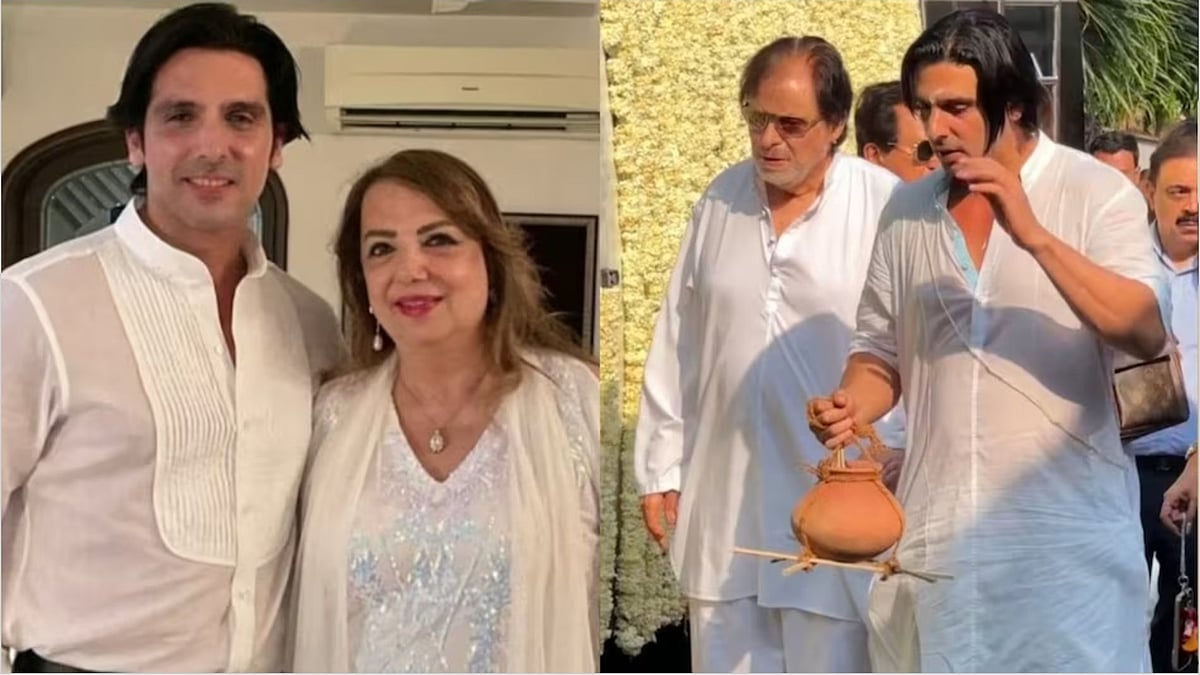 Instagram : Zayed Khan breaks silence on Zarine's cremation controversy