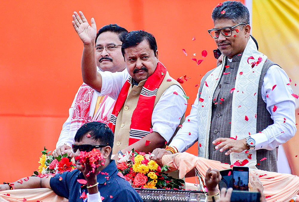 Nitin Nabin in Assam