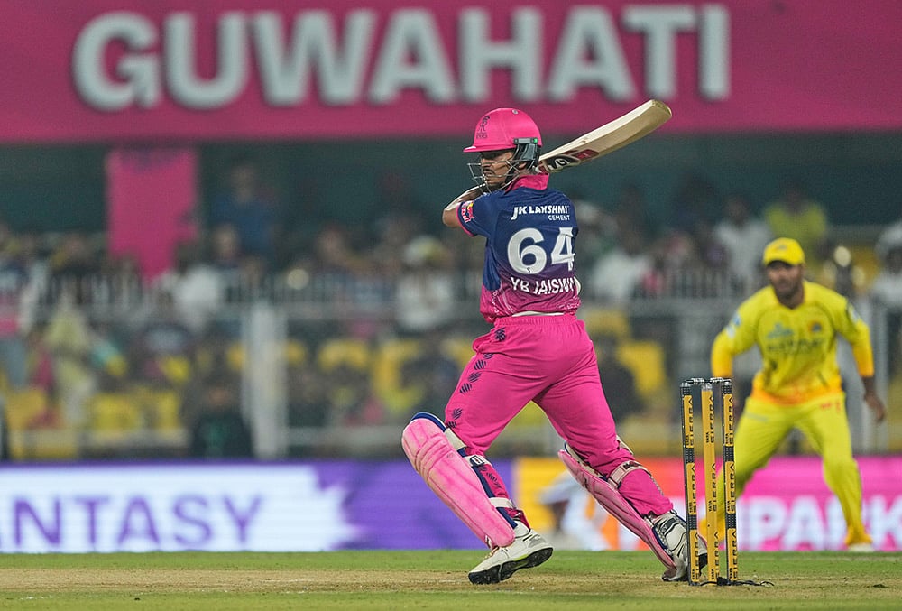 Rajasthan Royals vs Chennai Super Kings IPL 2026 at Barsapara-Yashasvi Jaiswal 