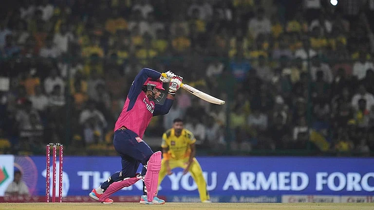 RR Vs CSK, IPL 2026: Check Hourly Weather Forecast In Guwahati For Today's Match - | Photo: AP/Manish Swarup