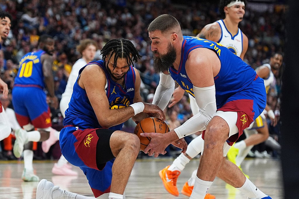 Denver Nuggets Vs Golden State Warriors NBA basketball-Jamal Murray