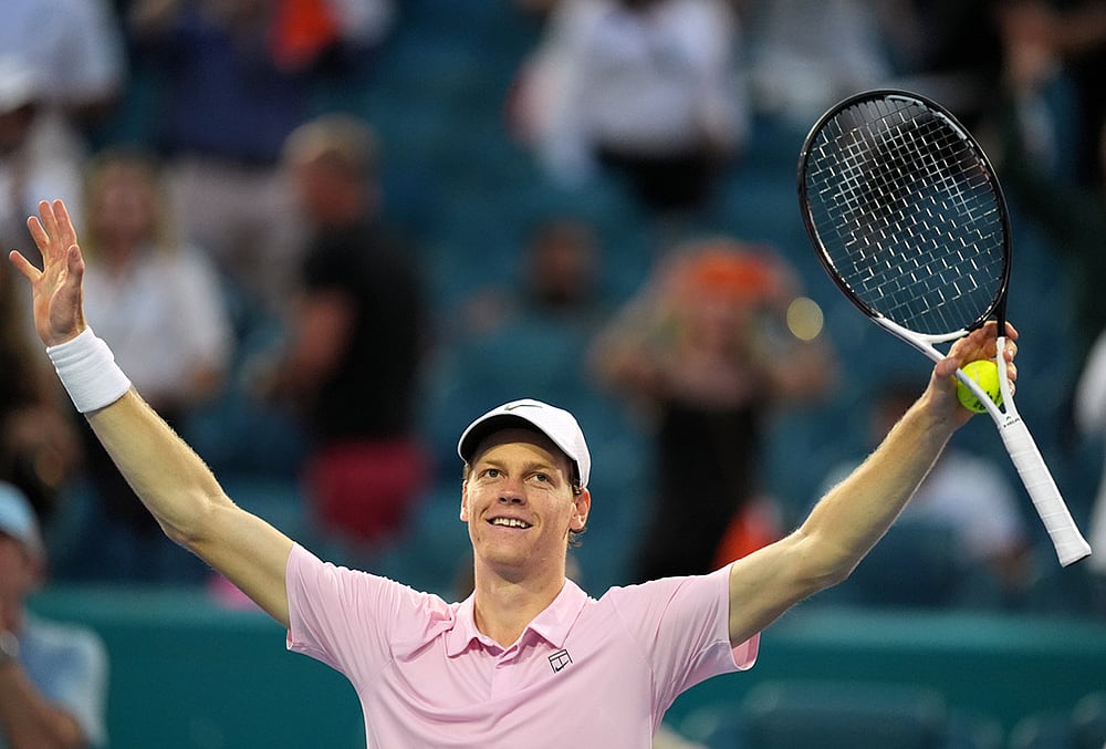 Jannik Sinner vs Jiri Lehecka Miami Open Tennis tournament final-4