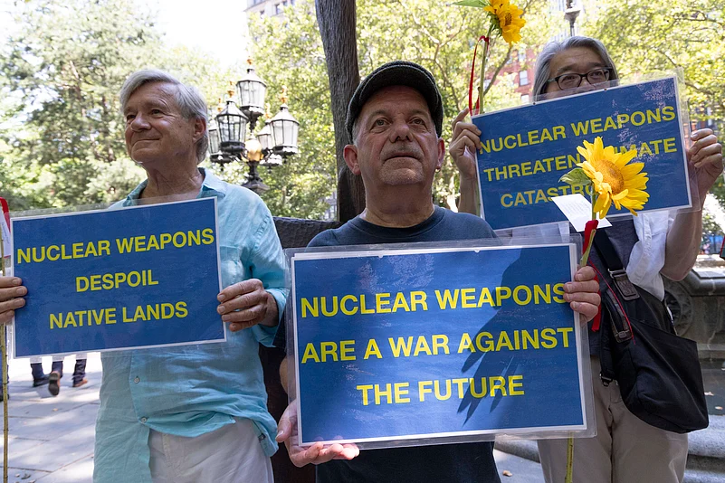 Members of New York Campaign To Abolish Nuclear Weapons