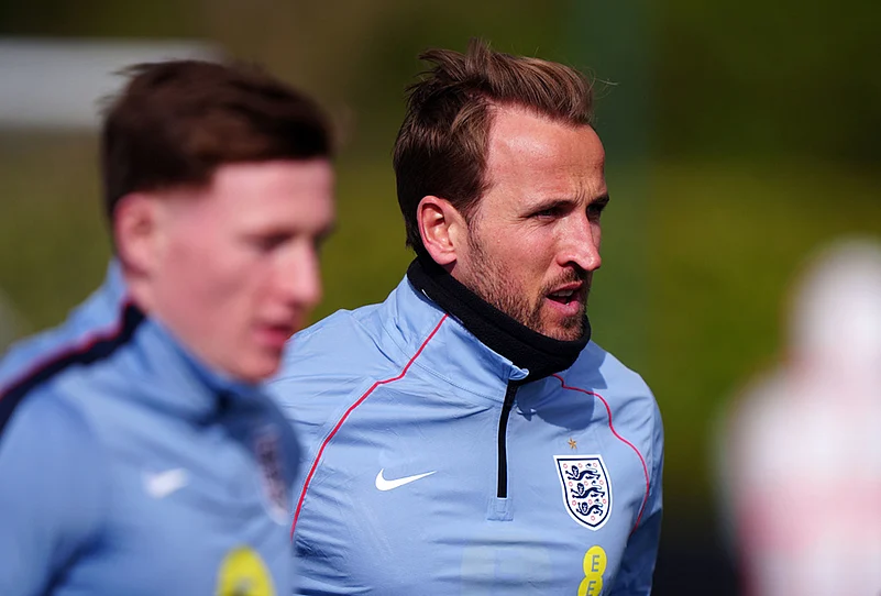 England vs Japan friendly 2026 Three Lions training session-Englands Harry Kane