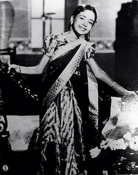 Meena Kumari as a child artist