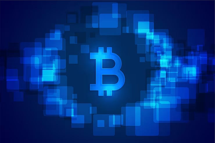 Bitcoin symbol - null