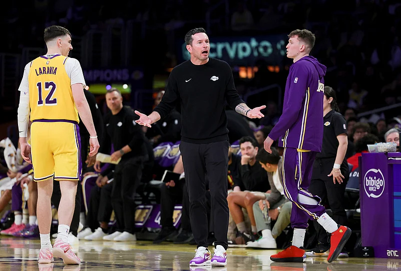 Los Angeles Lakers Vs Washington Wizards NBA basketball-JJ Redick